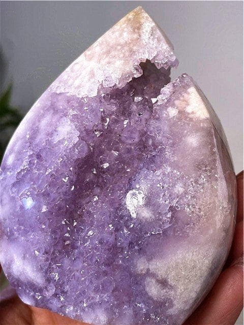AAA級☆天然ピンクアメジスト瑪瑙原石YT7Y3/444Y30C