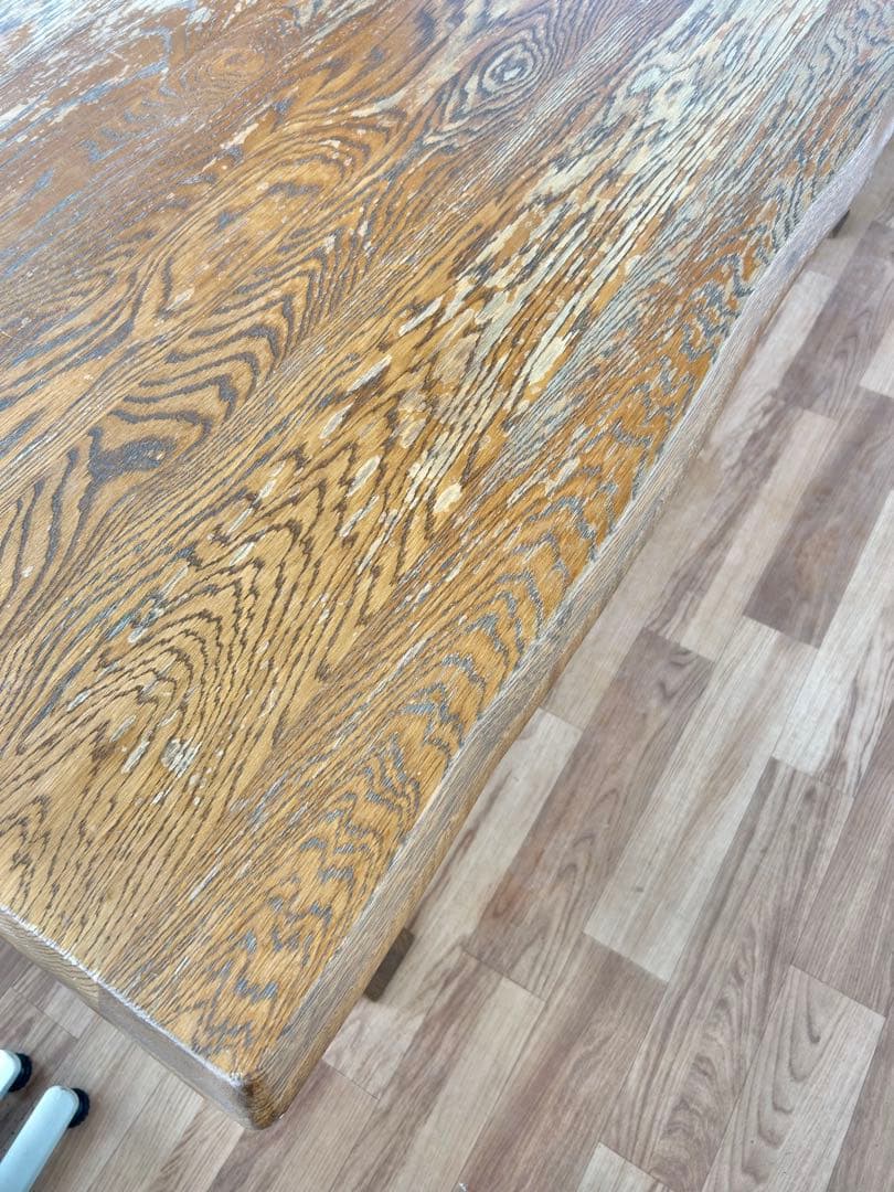 638 浜本工芸　ダイニングテーブル　天然木　6人 ナチュラル カントリー　a