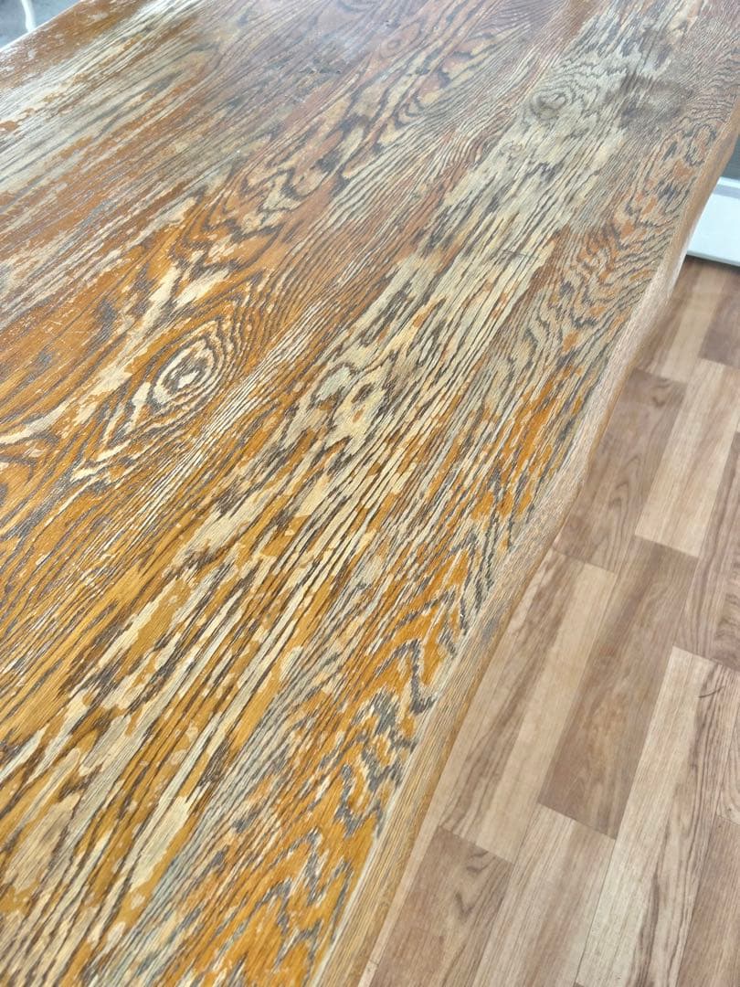 638 浜本工芸　ダイニングテーブル　天然木　6人 ナチュラル カントリー　a