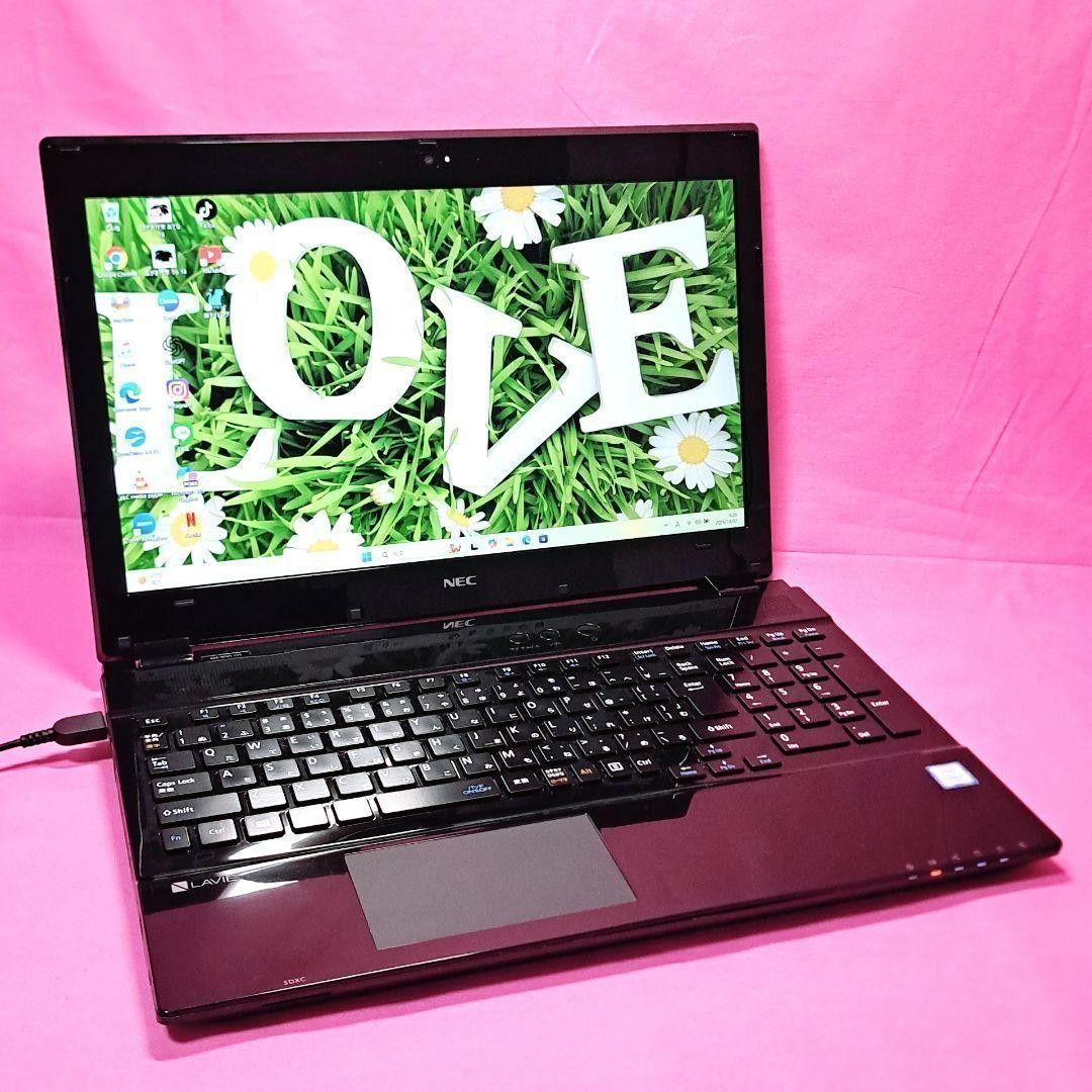 G67　Windows11　NECノートパソコン 7世代i7/SSD/16GB