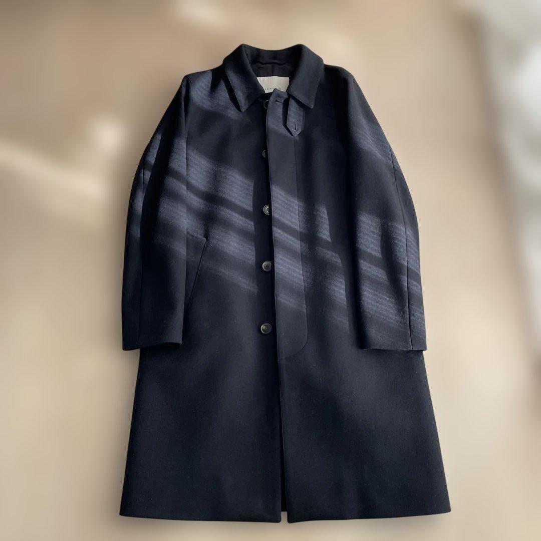 定価約14万 サイズ36 マッキントッシュ ステンカラーコート ウール 美品