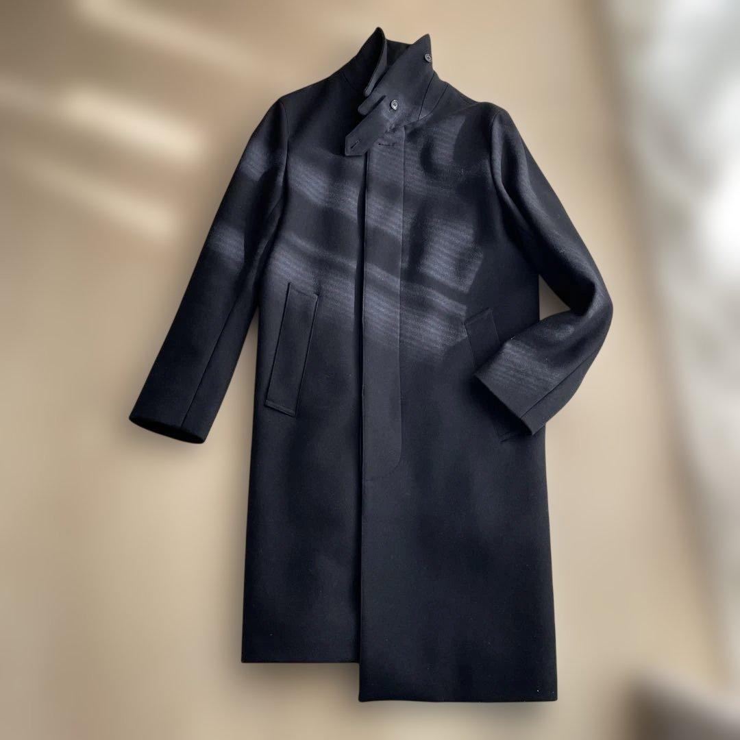 定価約14万 サイズ36 マッキントッシュ ステンカラーコート ウール 美品