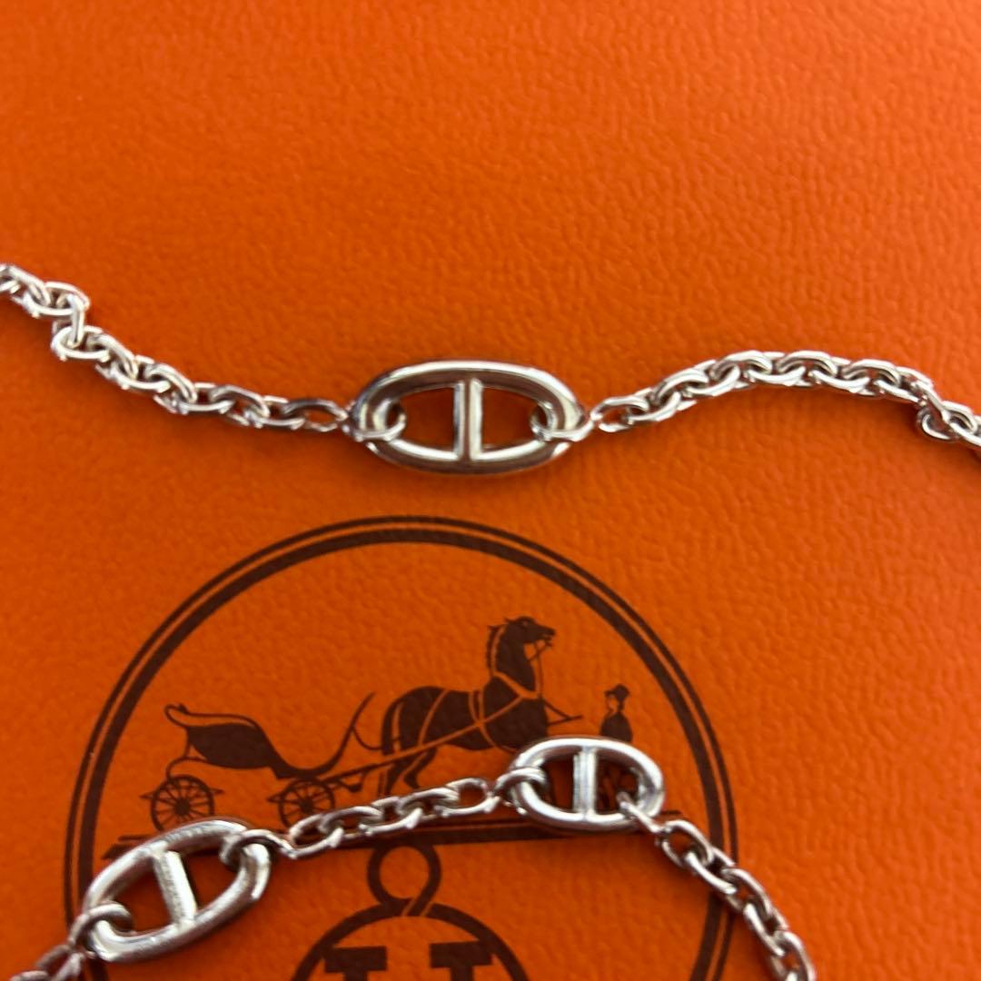 エルメス　ネックレス　ネックレス ファランドール80 シェーヌダンクル