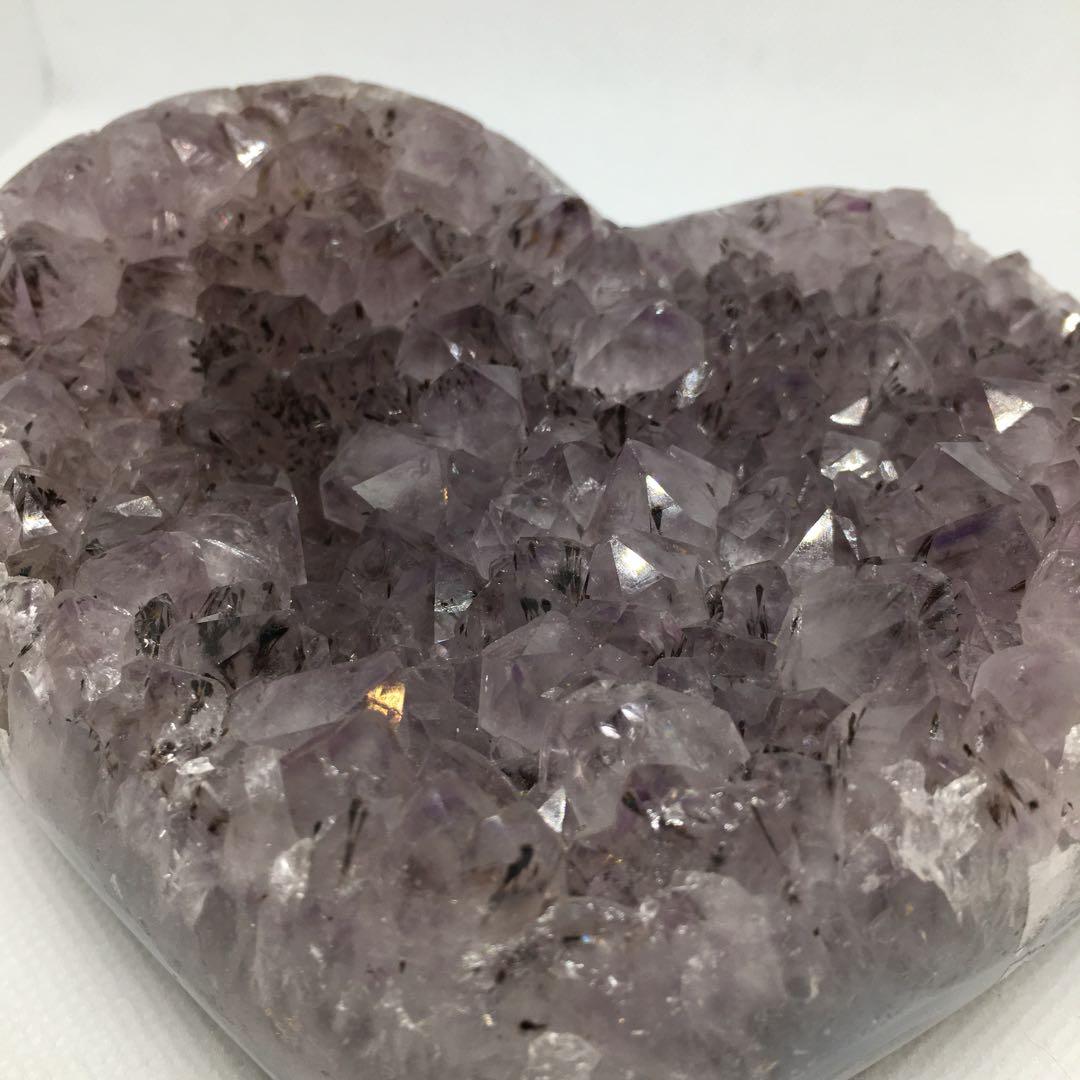 アメジストハート✨ハート型の専用台座付き✨