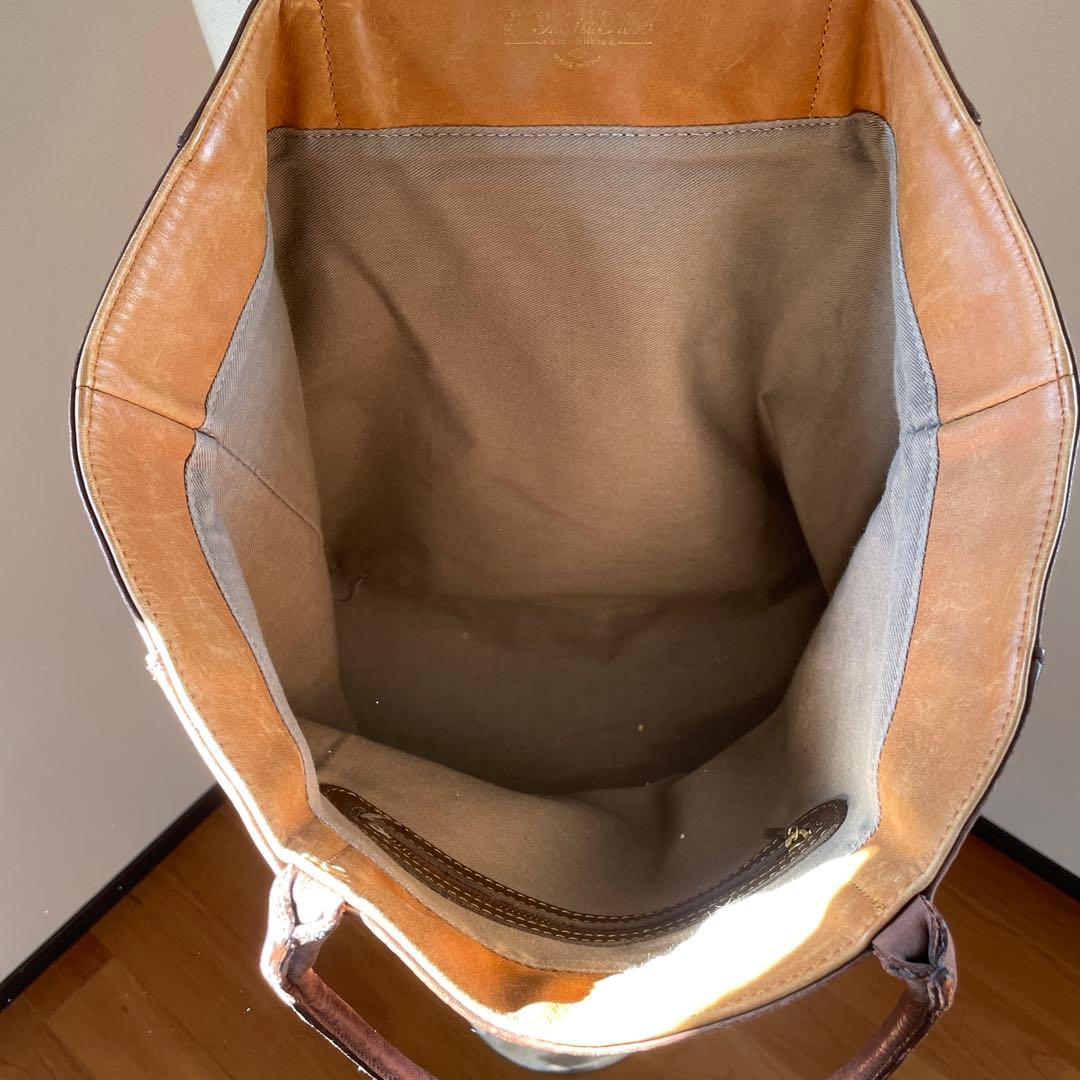 nano universe レザー トートバッグ イタリア製