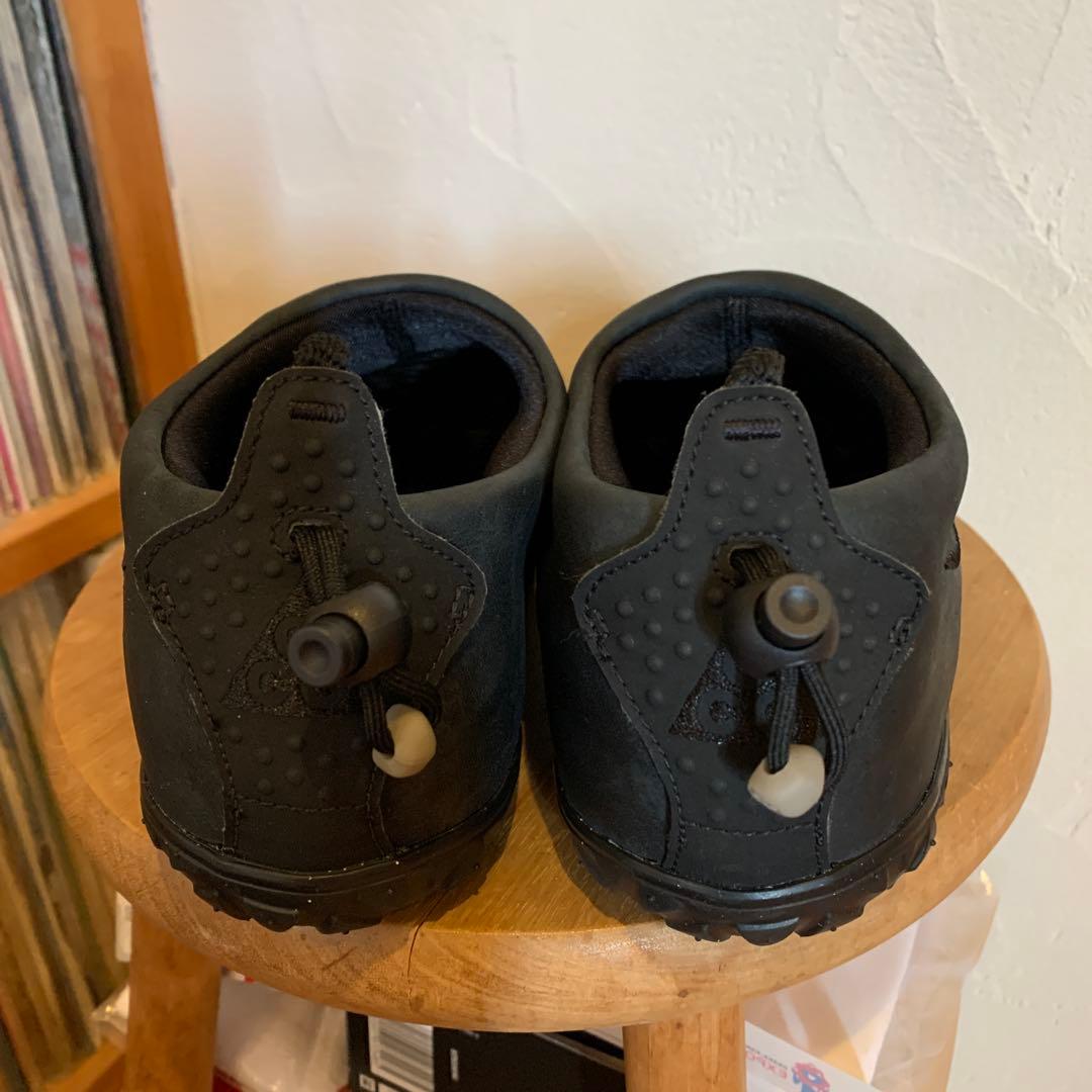 美品　NIKE ACG MOC PRM ブラックレザー 27cm エアモック