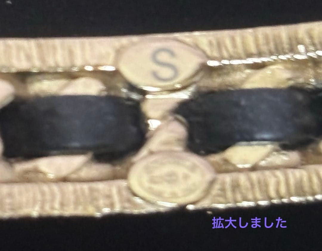 シャネルバングル　2023 ココマーク　ラインストーン