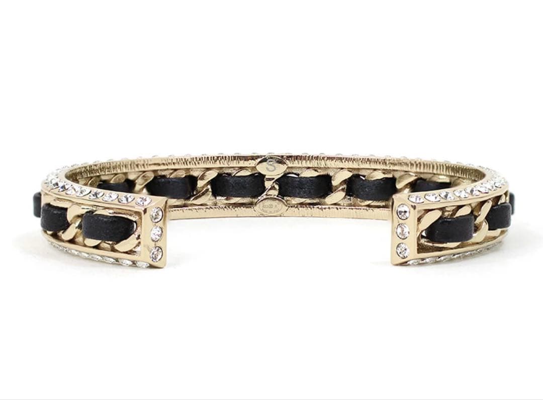 シャネルバングル　2023 ココマーク　ラインストーン