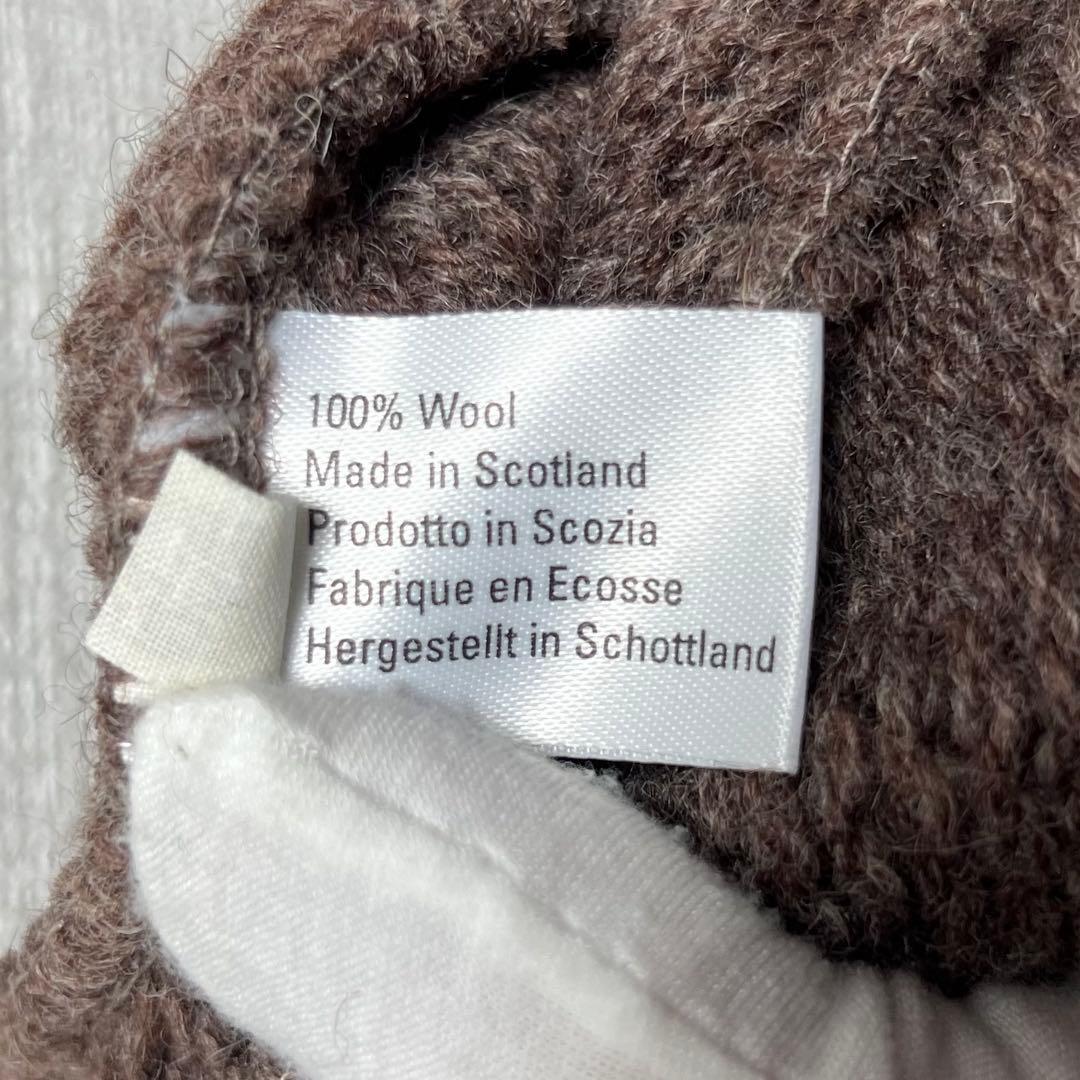 inverallan インバーアラン チロリアンニットカーディガン ウール 42