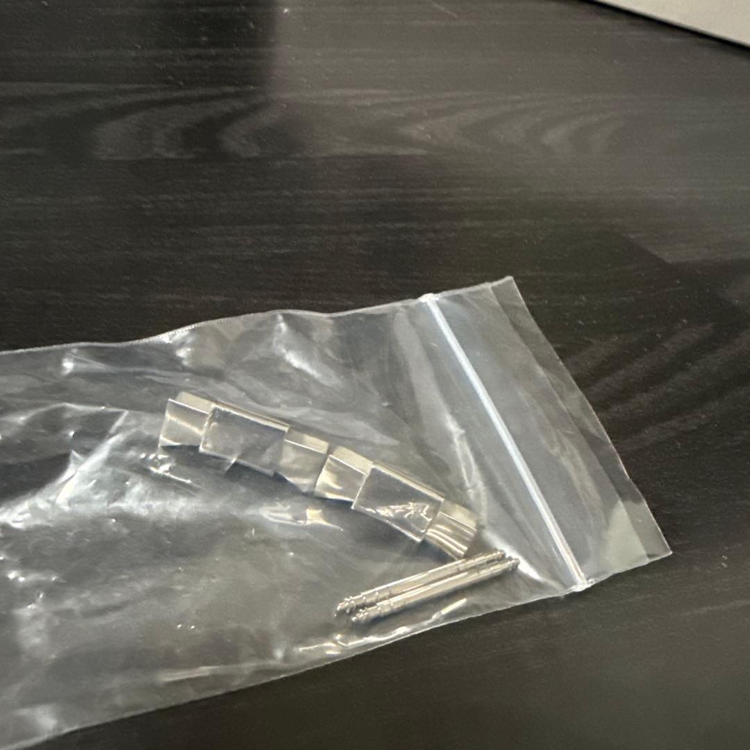 ゼニス　純正ベルト　メタルブレス　ステンレスベルト