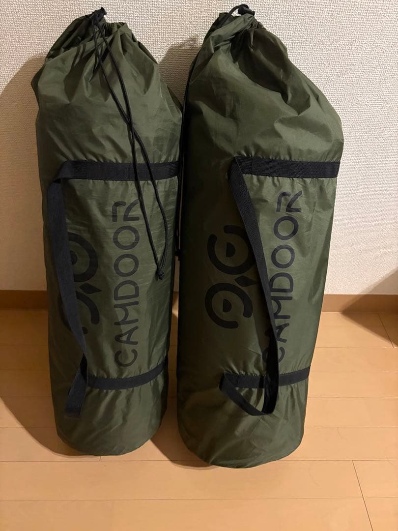 CAMDOOR インフレーターマット 厚手10cm 2枚セット