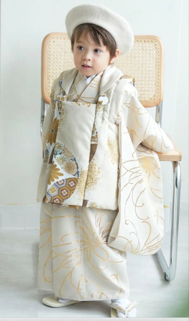 七五三　3歳　男の子　ひよこ商店 被布セット