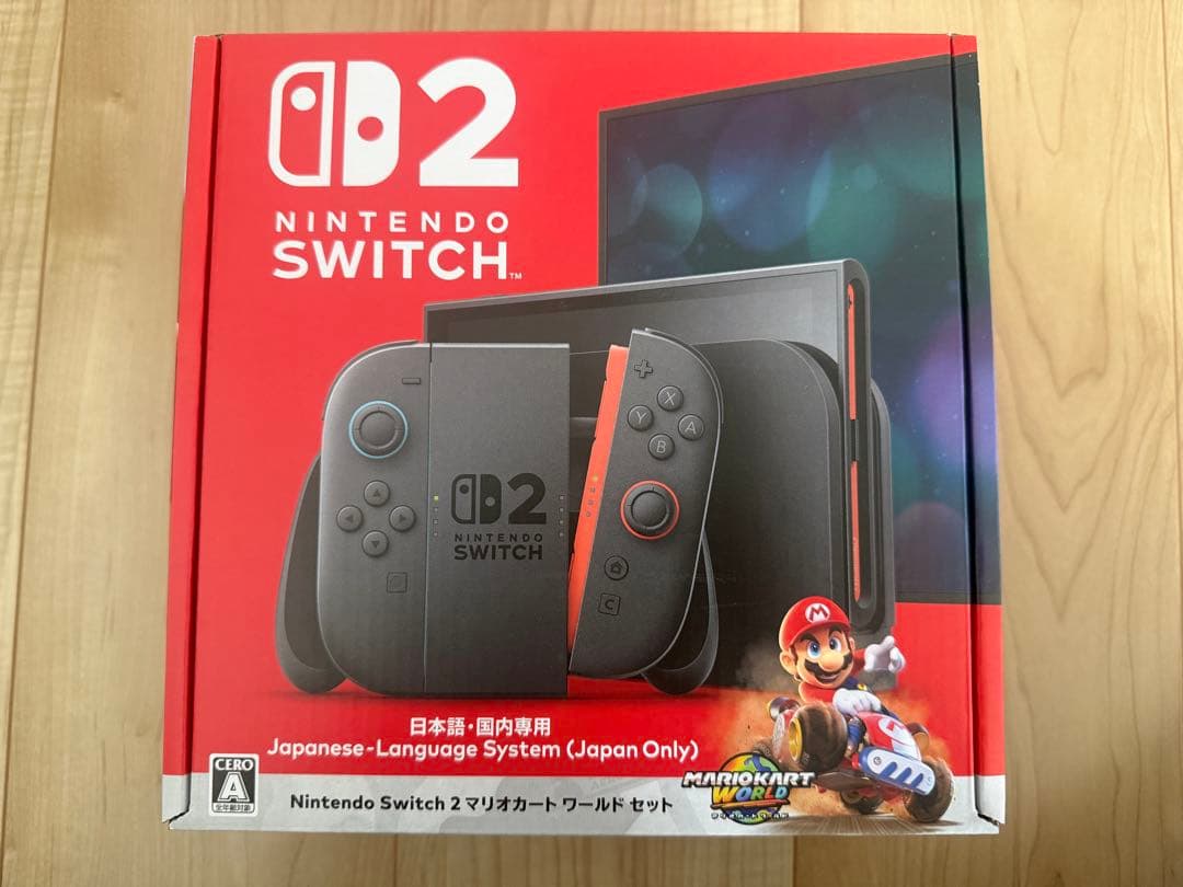 【新品未開封品】Nintendo Switch 2 マリオカートワールドセット