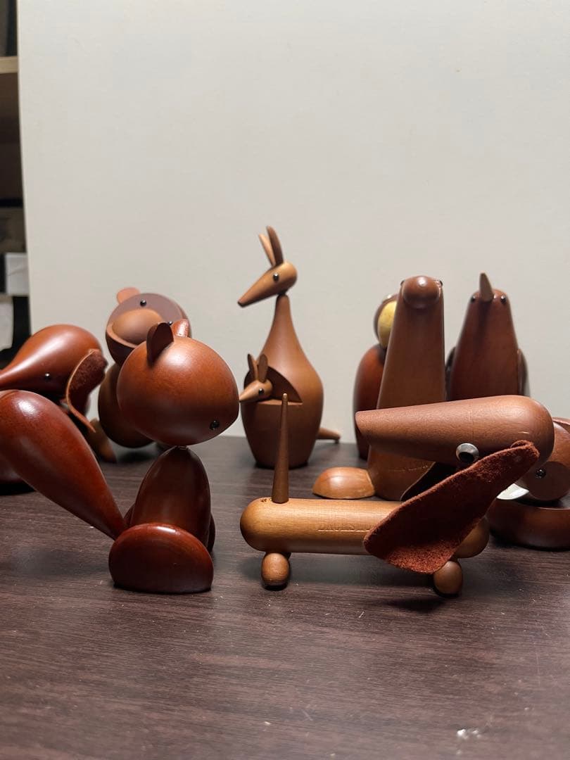 ロイヤルペット 木製 置物 オブジェ 北欧雑貨 ウッドアニマル フィギュア