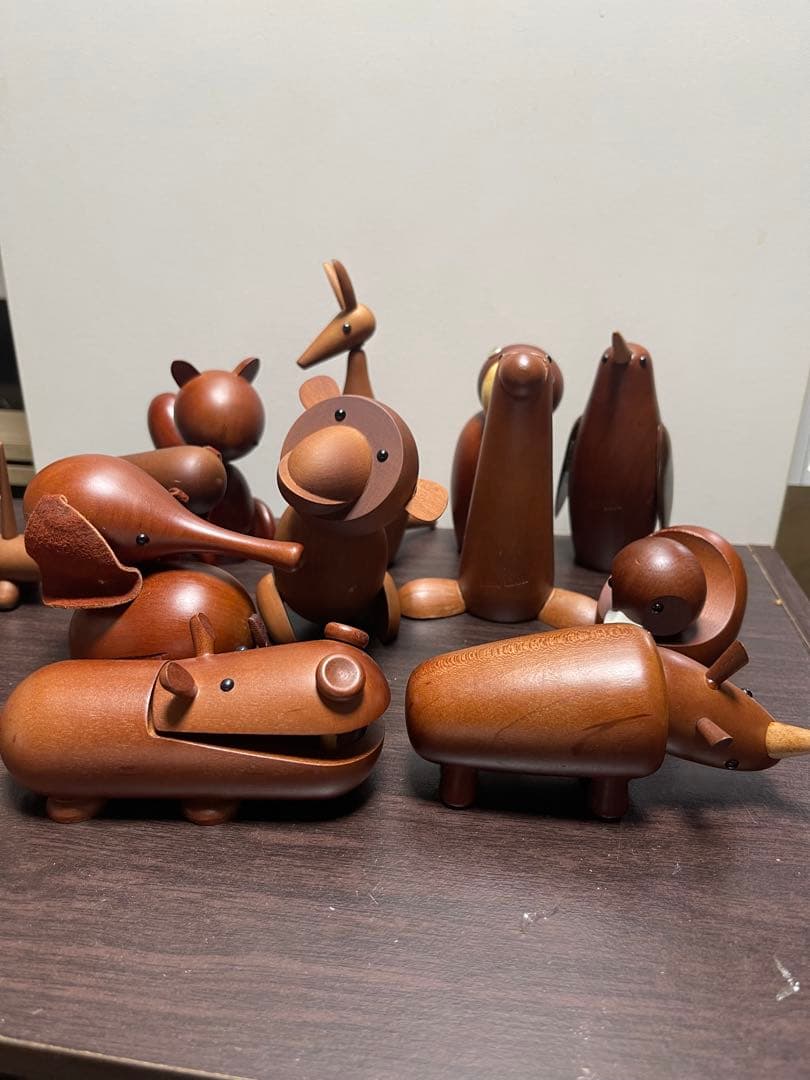 ロイヤルペット 木製 置物 オブジェ 北欧雑貨 ウッドアニマル フィギュア