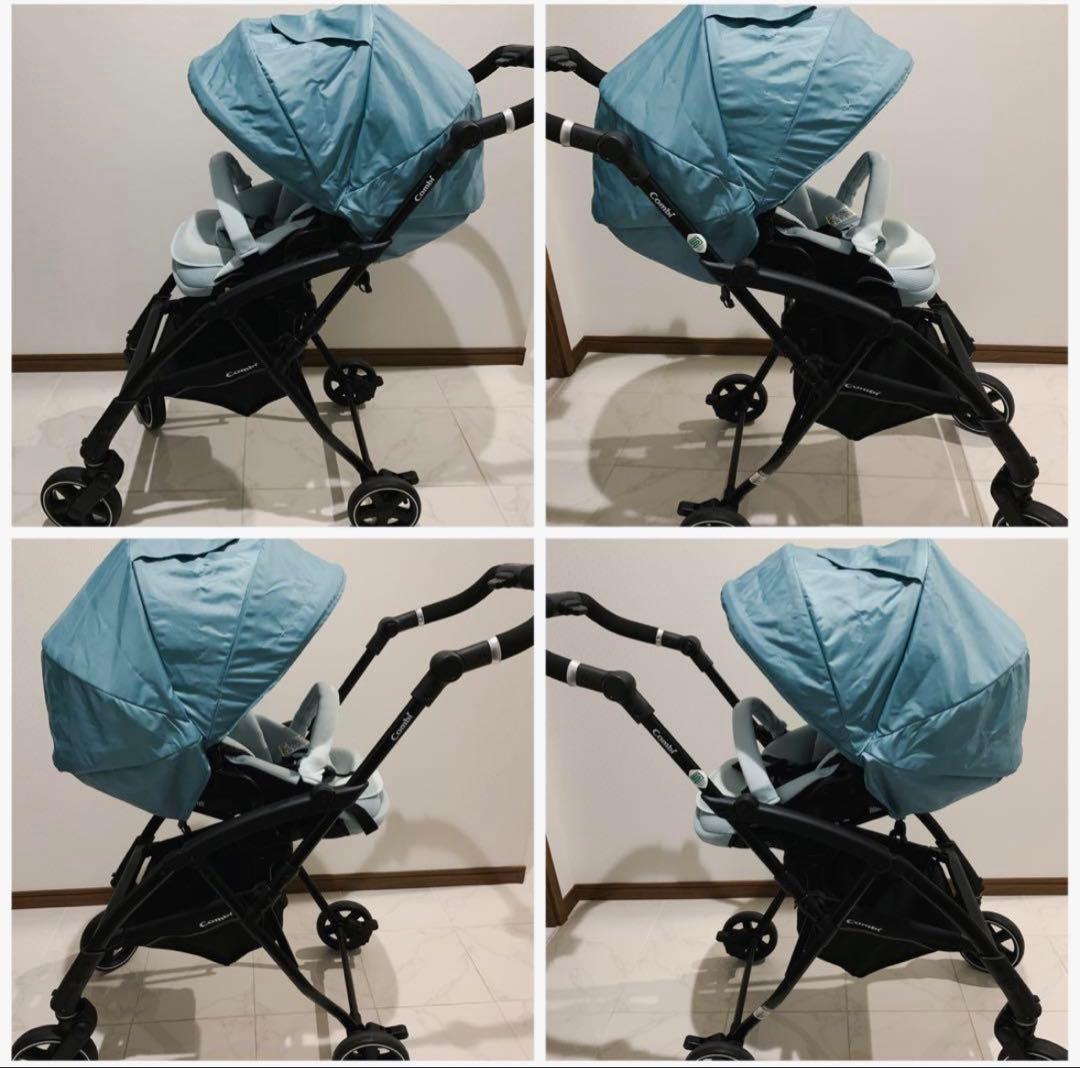 【美品】コンビ ATTO タイプL! 片手でラクラク！ミントグリーン