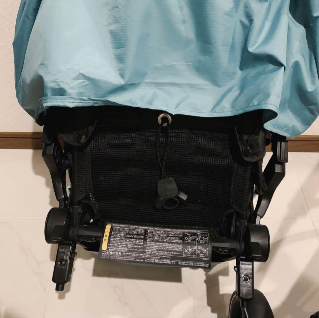 【美品】コンビ ATTO タイプL! 片手でラクラク！ミントグリーン