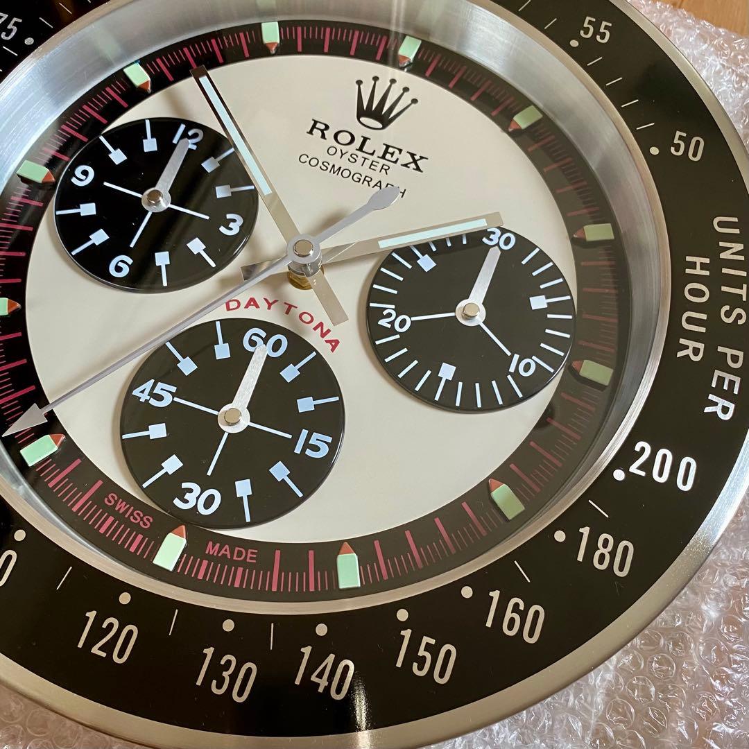 新品未使用　デイトナ　コスモグラフ　掛け時計　非売品　ポール！