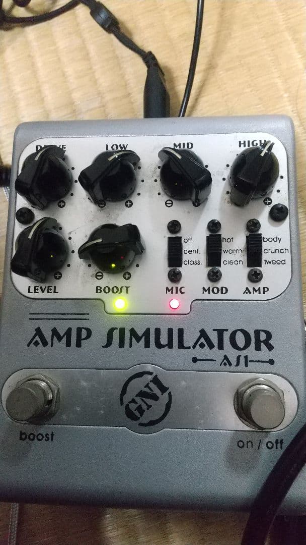激レア GNI pedals AS-1 アンプシュミレーター