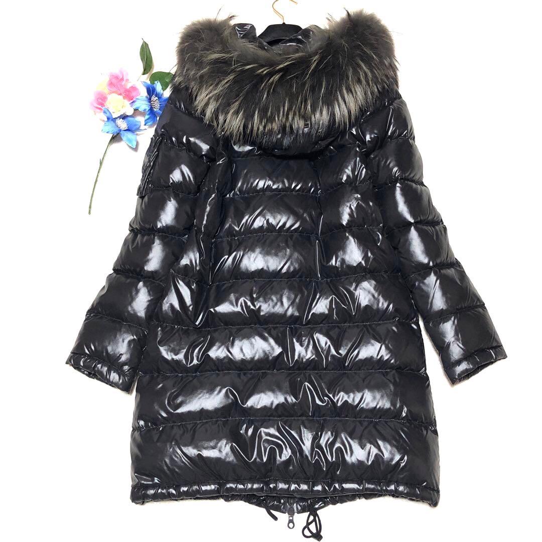 ジャスミン様　デュベティカ　ダウンコート　Corcira　ラクーンファー　黒