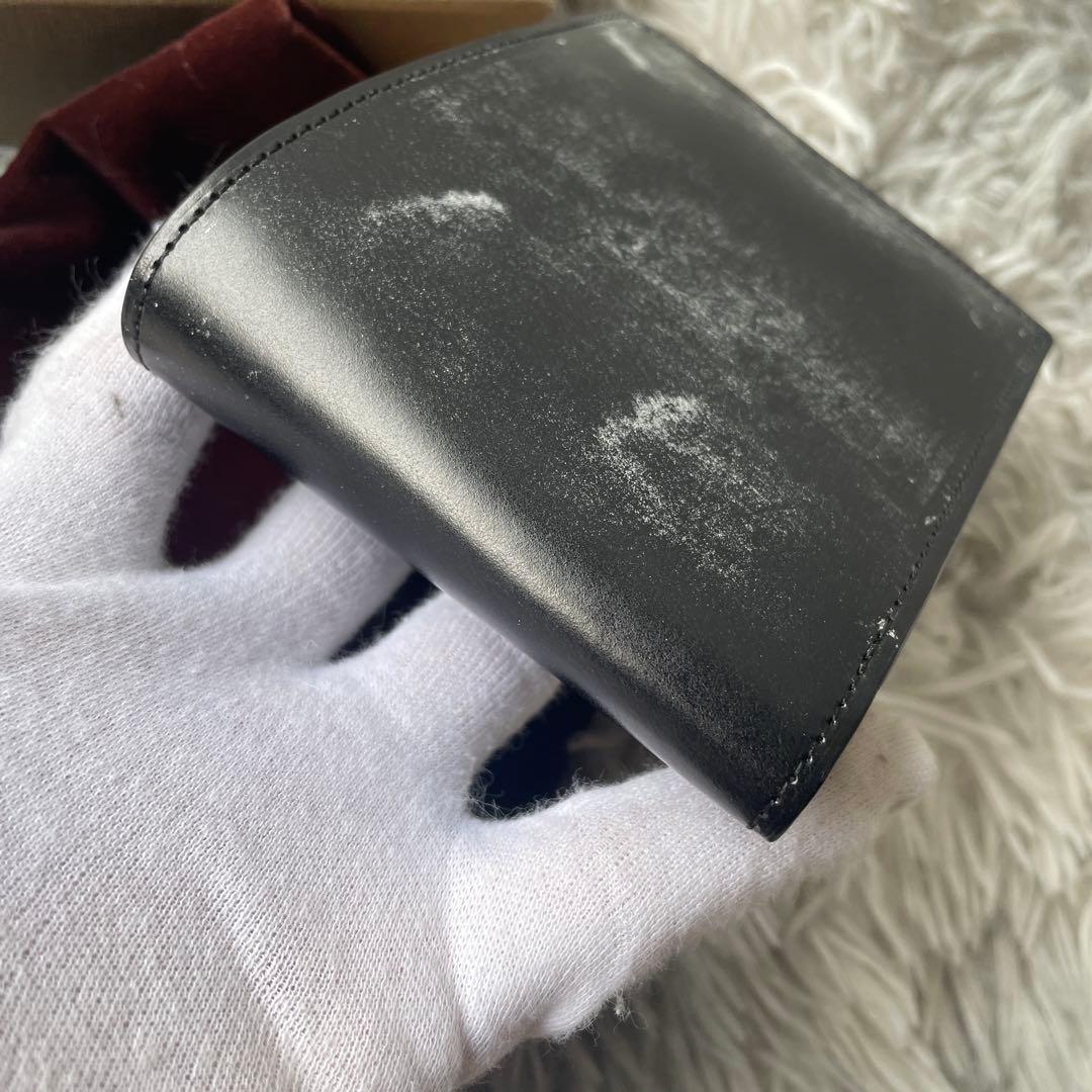 【未使用レベル】ココマイスター 二つ折り財布 ブライドル