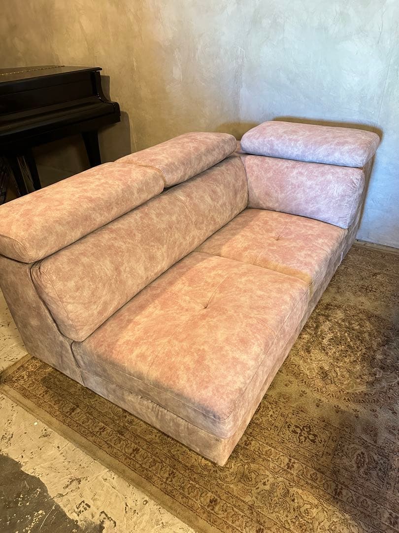 【東京都23区配送無料】定価20万円　ソファー　カウチ　椅子　L型　椅子　チェア