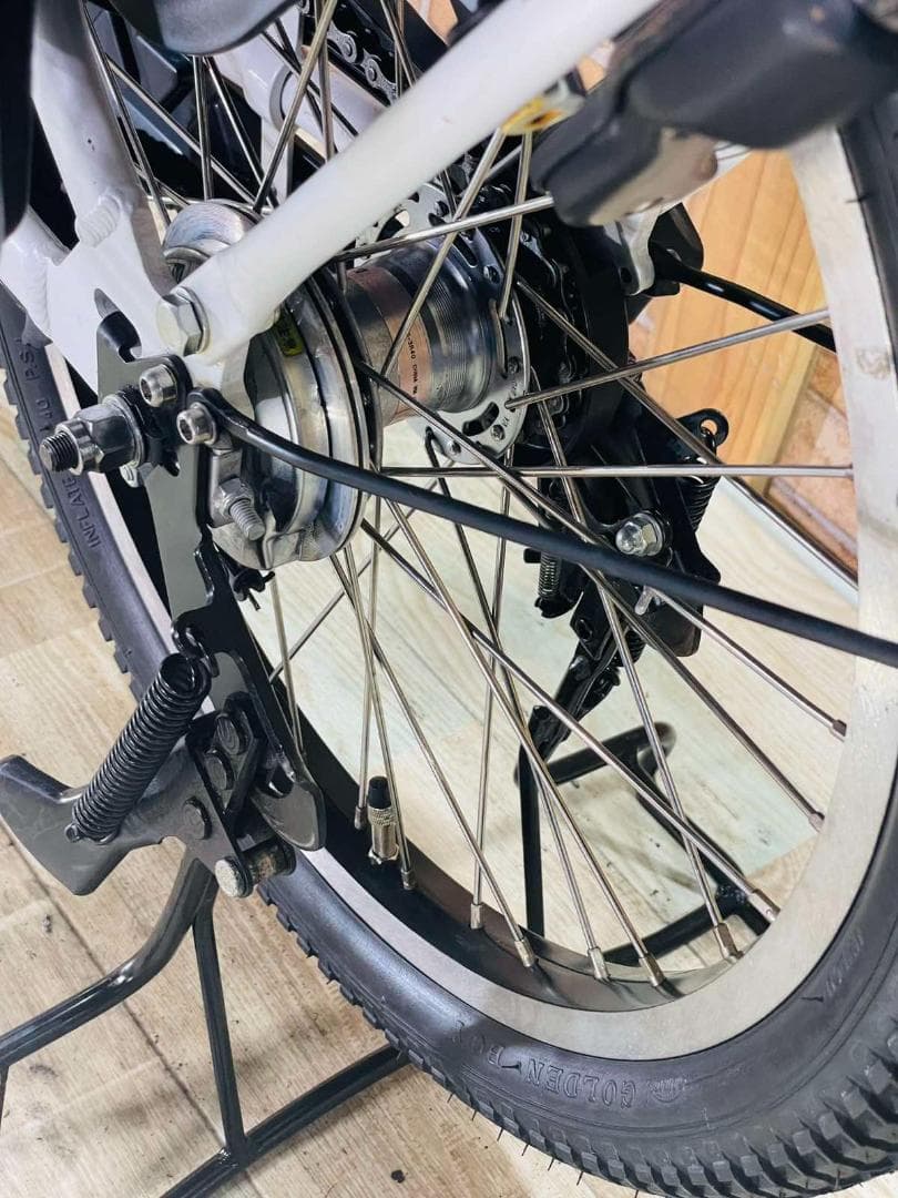 整備済 大容量 ホワイト系 ヤマハ 子供乗せ電動アシスト自転車 ZH2883