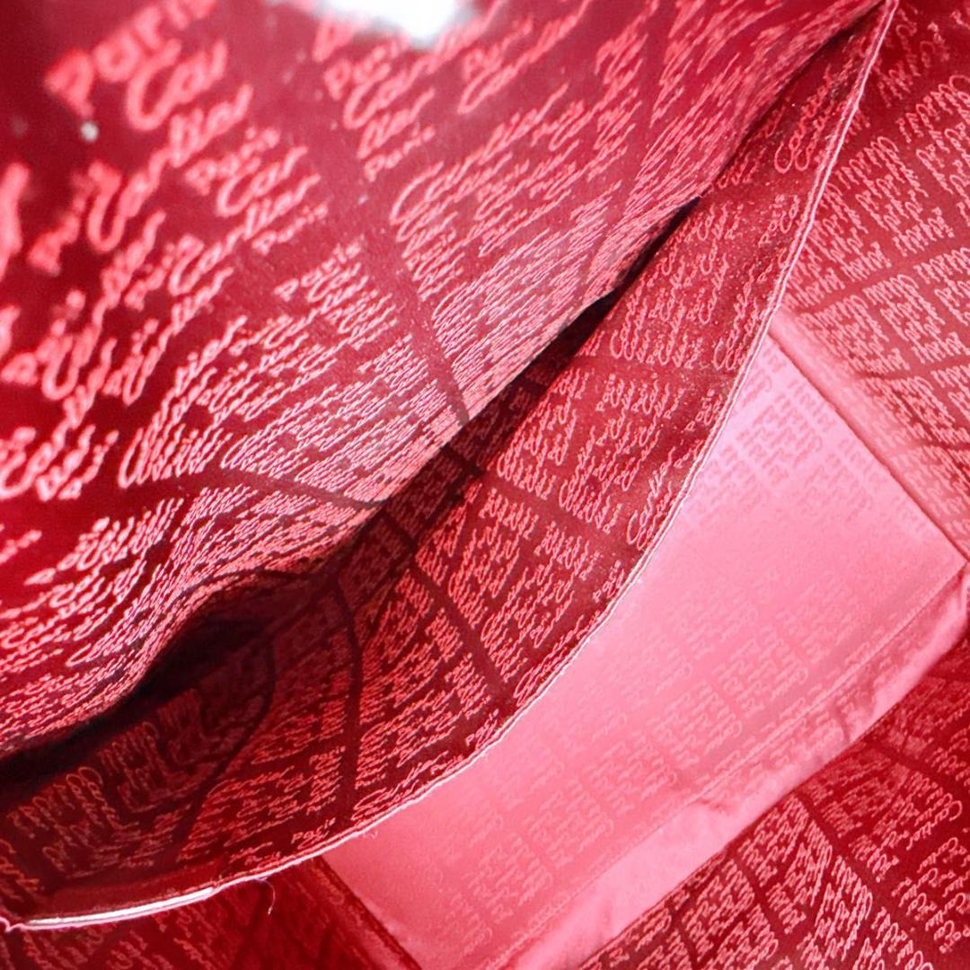 Cartier カルティエ マストライン ボストンバッグ レザー ボルドー