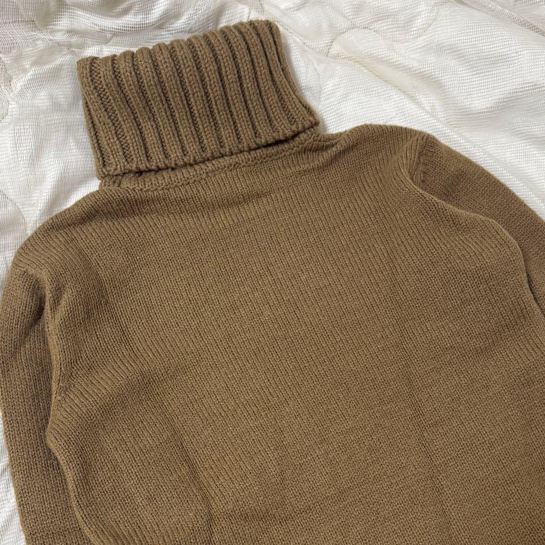 ドルチェアンドガッパーナ　ニット　カウチン　セーター　ノルディック　タートル