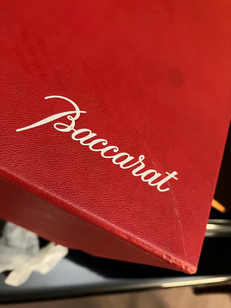 Baccarat 青色クリスタル neptune ビンテージ