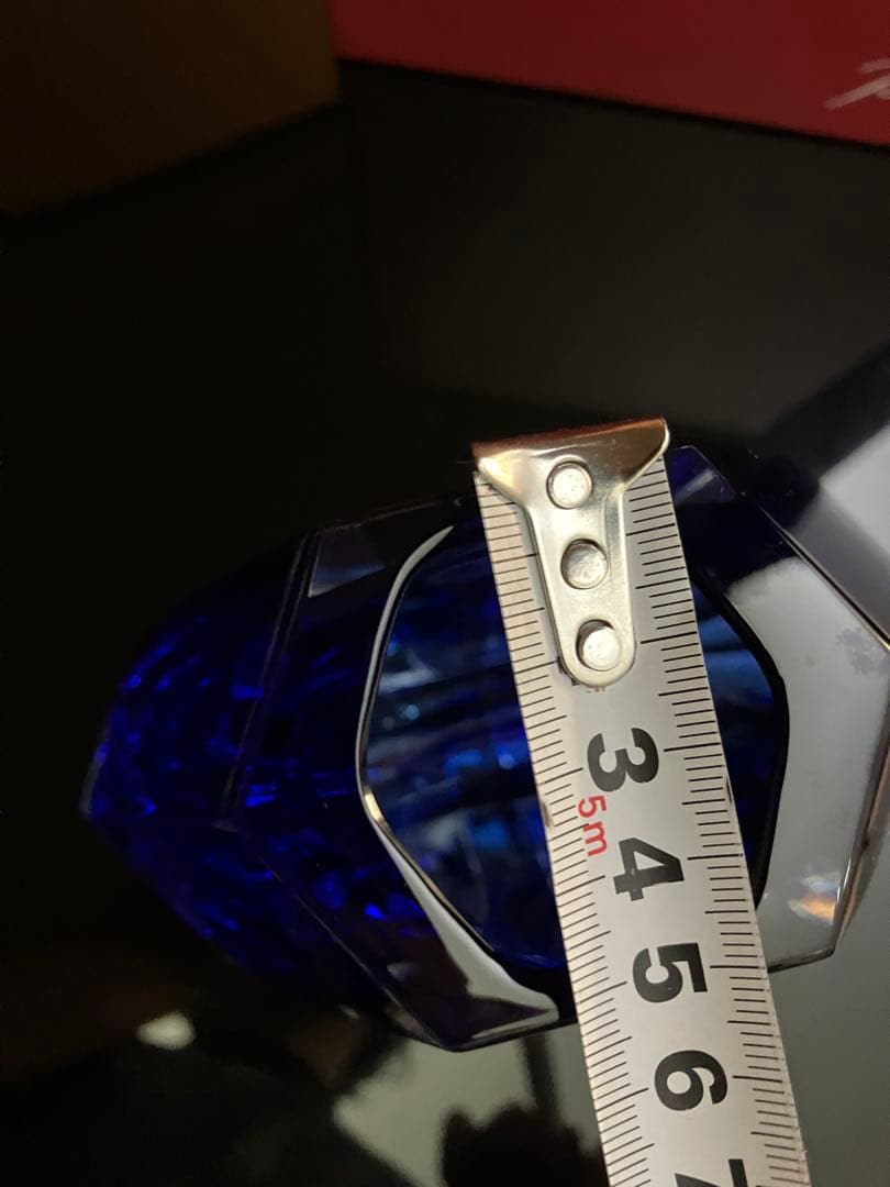 Baccarat 青色クリスタル neptune ビンテージ