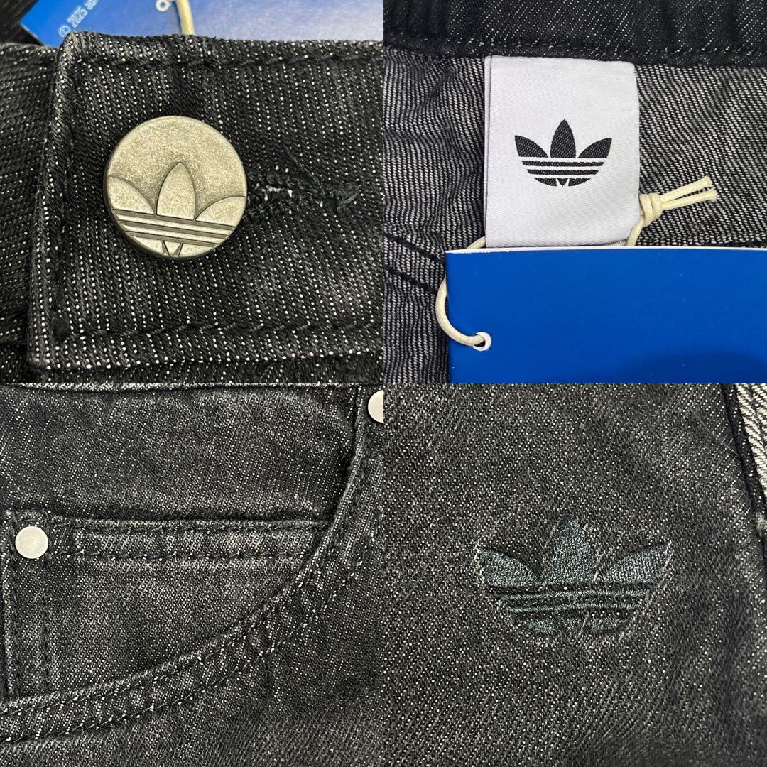新品24】当日発送⭐️アディカラー デニム ADILENIUM パンツ　ブラック