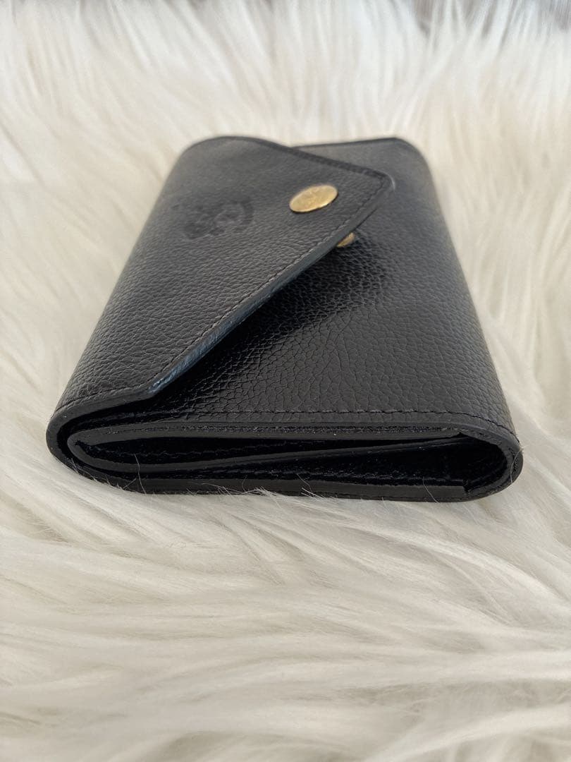 未使用級 IL BISONTE ミディアムウォレット 本革 財布 レザー