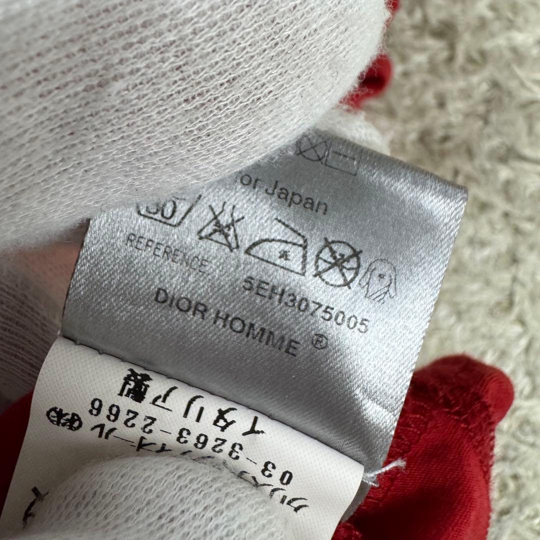 Dior homme 05SS エディ トリム タンクトップ XS レッド