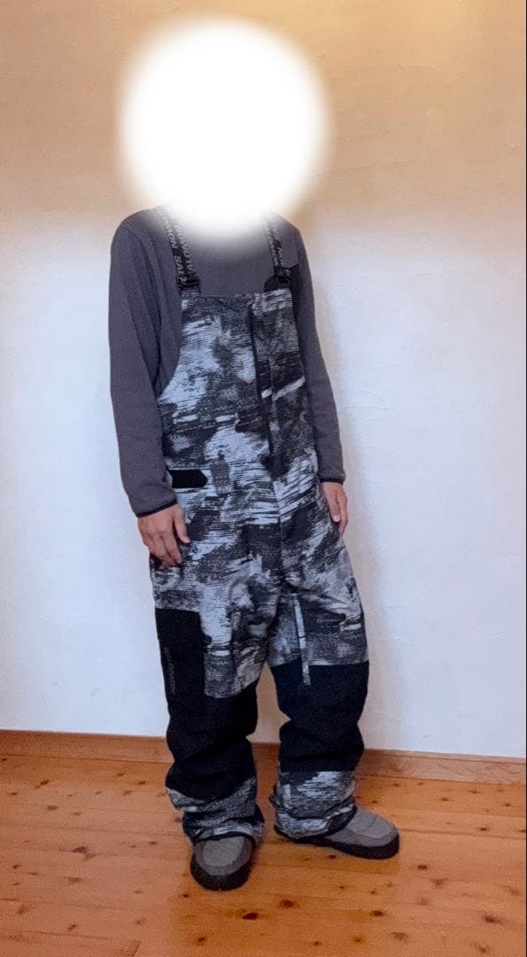 SALOMON 迷彩スノーボードウェア XL 【ほぼ新品】