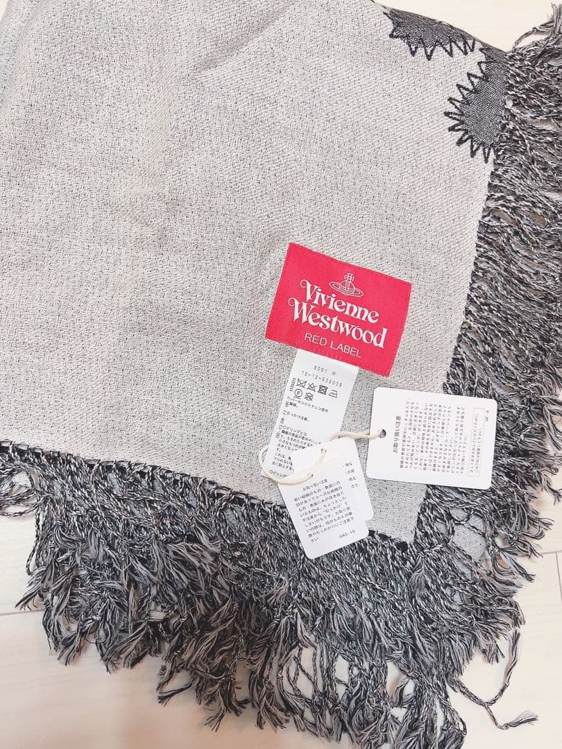 ヴィヴィアンウエストウッドレッドレーベル＊大判ストール