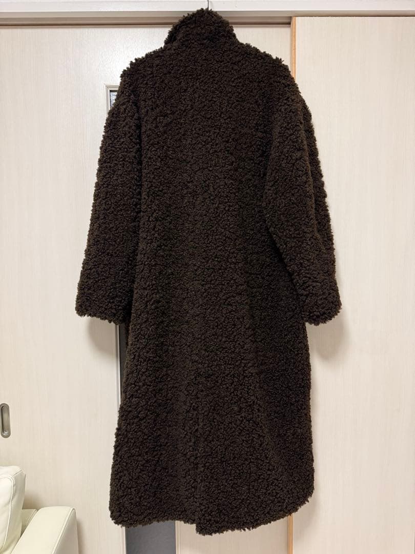 【未使用品】CLANE DOUBLE LONG BOA COAT