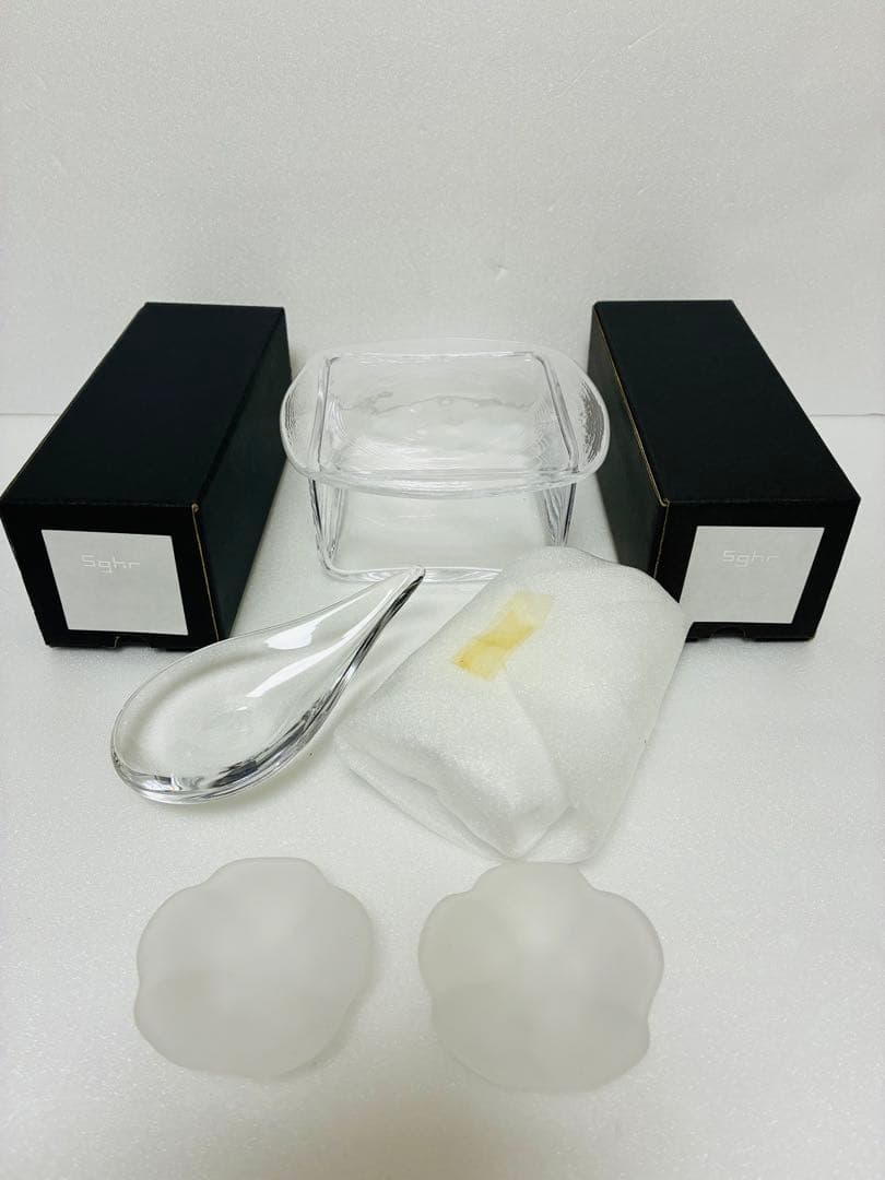 未使用品 スガハラ sghr センシティブ1個 しずく2個　 計3個セット