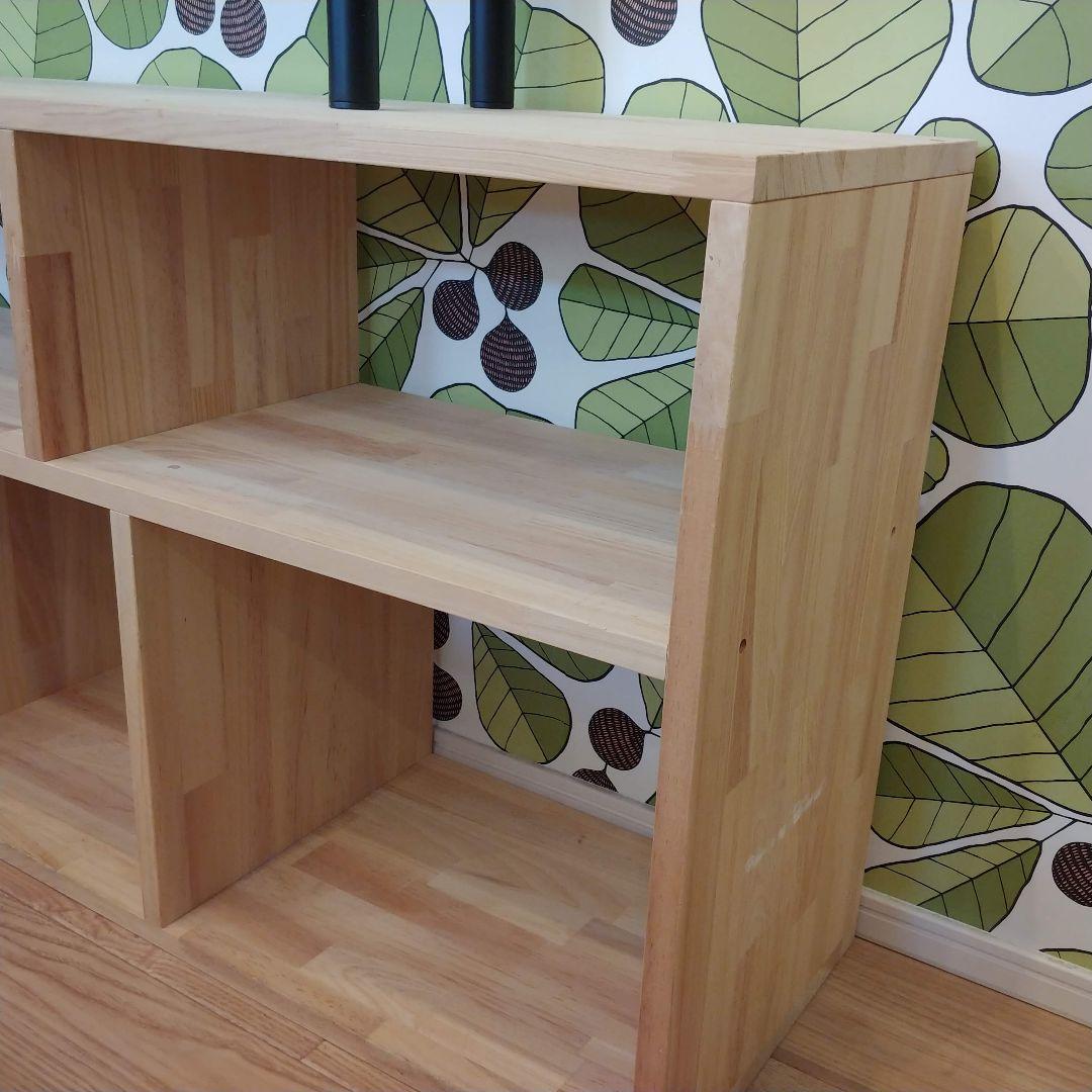 おもちゃ棚　絵本棚　✨　木製ハンドメイド　木製棚