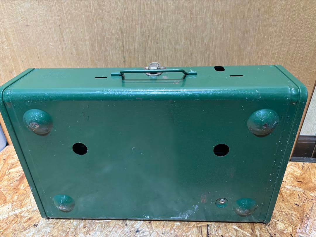 ヴィンテージ コールマン コンパクト ツーバーナー 425E ポンプカップ交換済