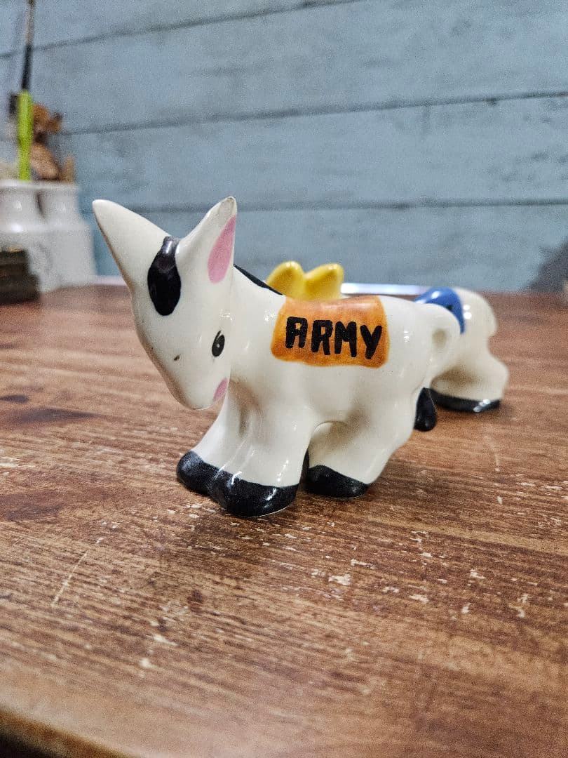 US VINTAGE ARMY NAVY 動物のマスコット 2体セット