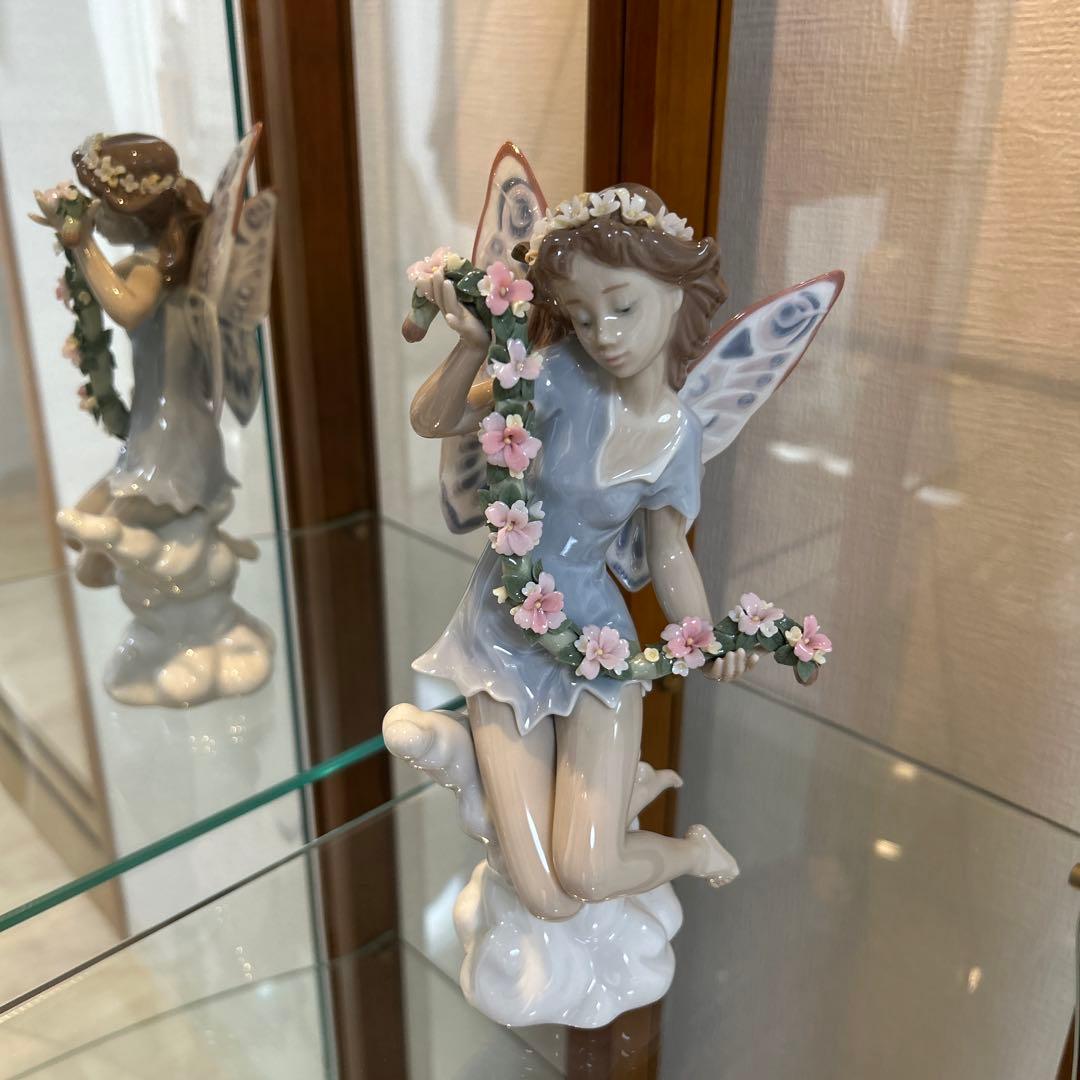 リヤドロLLADRO 「妖精と花飾り」　新品！
