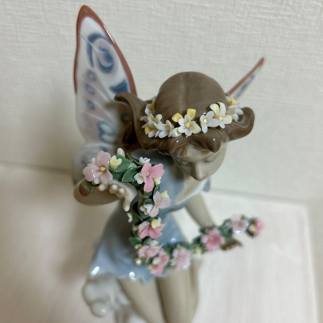 リヤドロLLADRO 「妖精と花飾り」　新品！