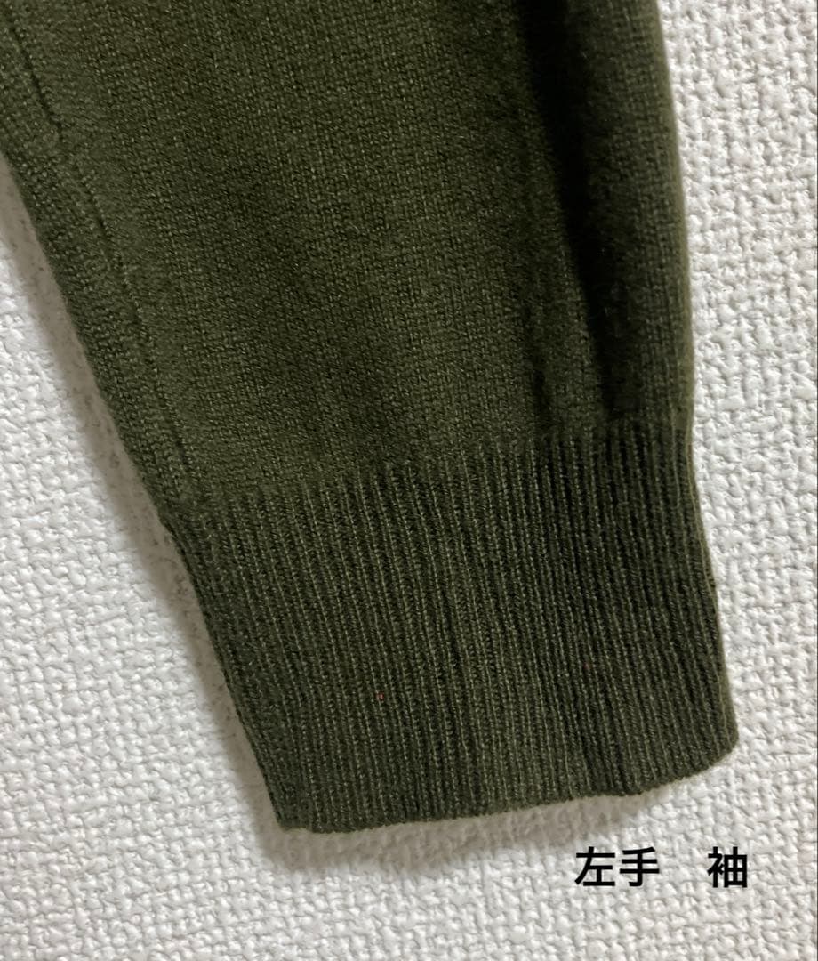 Polo by Ralph Lauren カシミア100% Vネックカーディガン