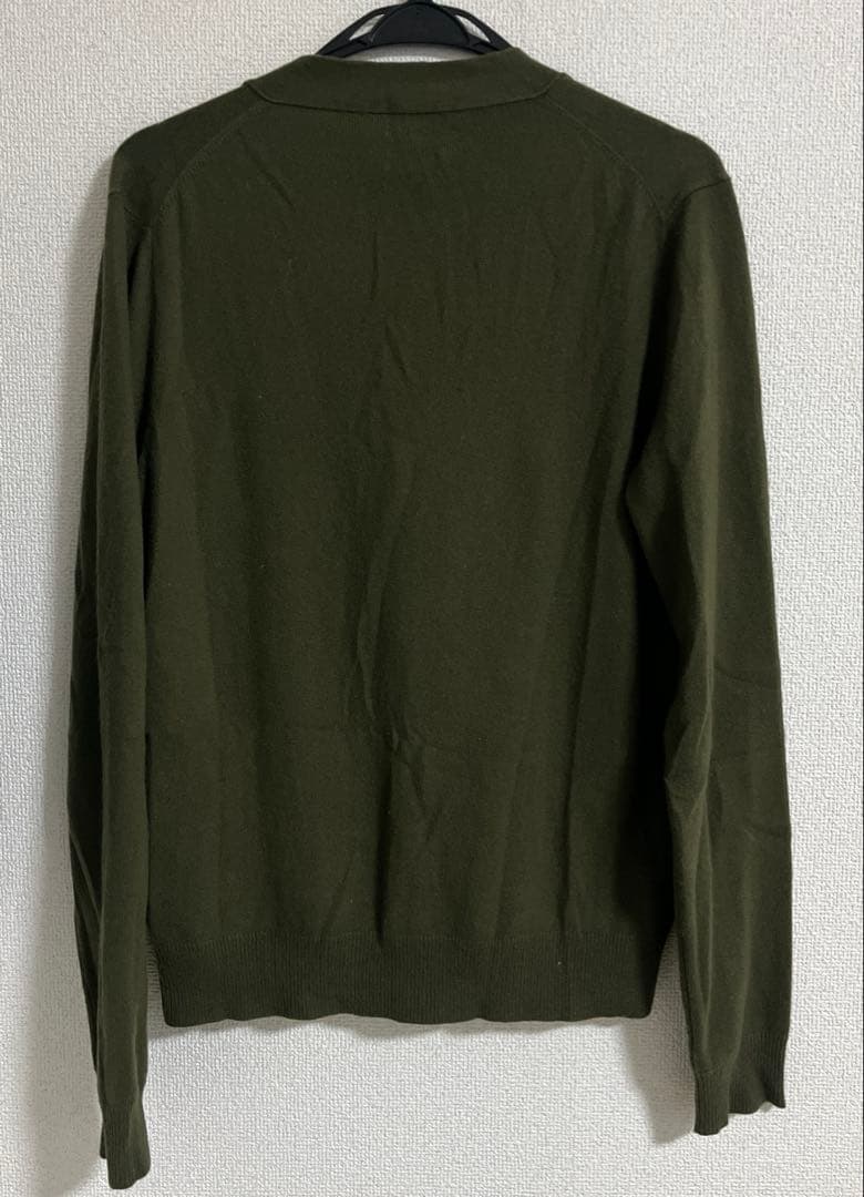 Polo by Ralph Lauren カシミア100% Vネックカーディガン