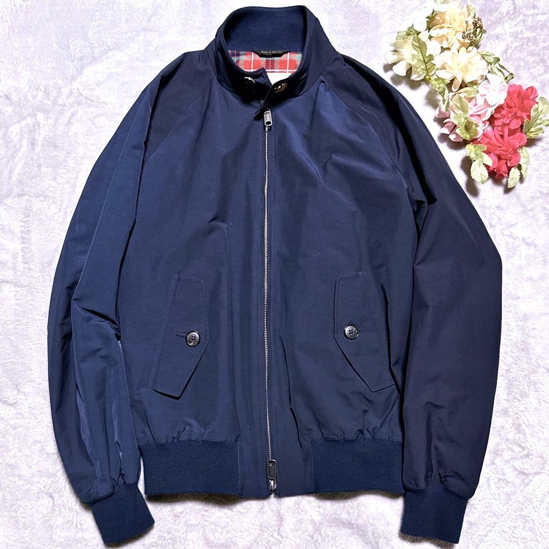 バッヂ付き【未使用】バラクータ ハリントンジャケット G9 38 ネイビー