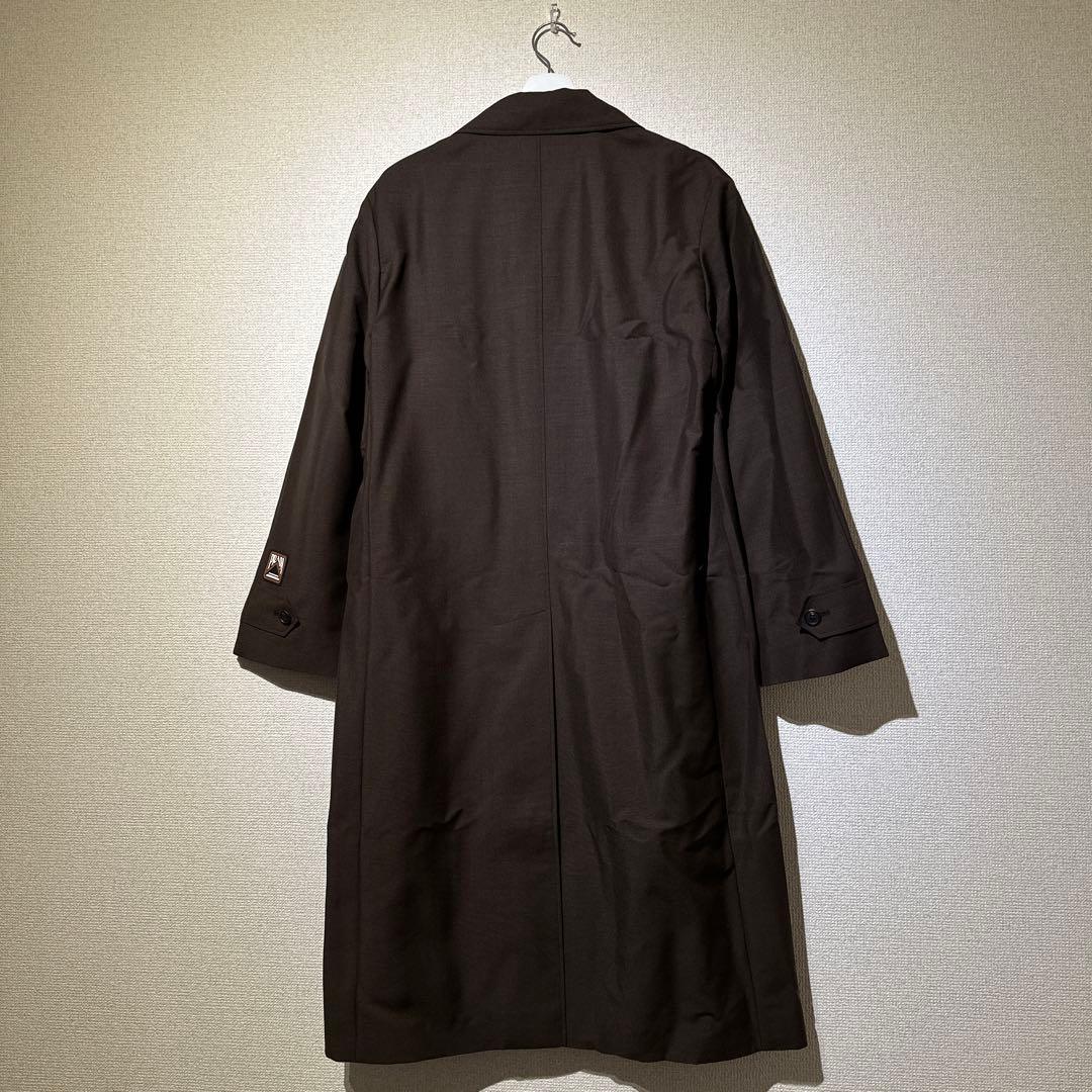 19SS PRADA プラダ シリコンロゴ ステンカラーコート