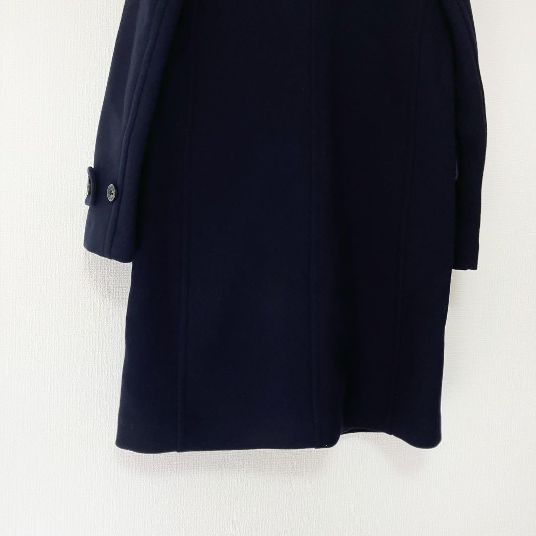 値札あり　グリーンレーベルリラクシング　ダッフル ロング コート　ネイビー　紺