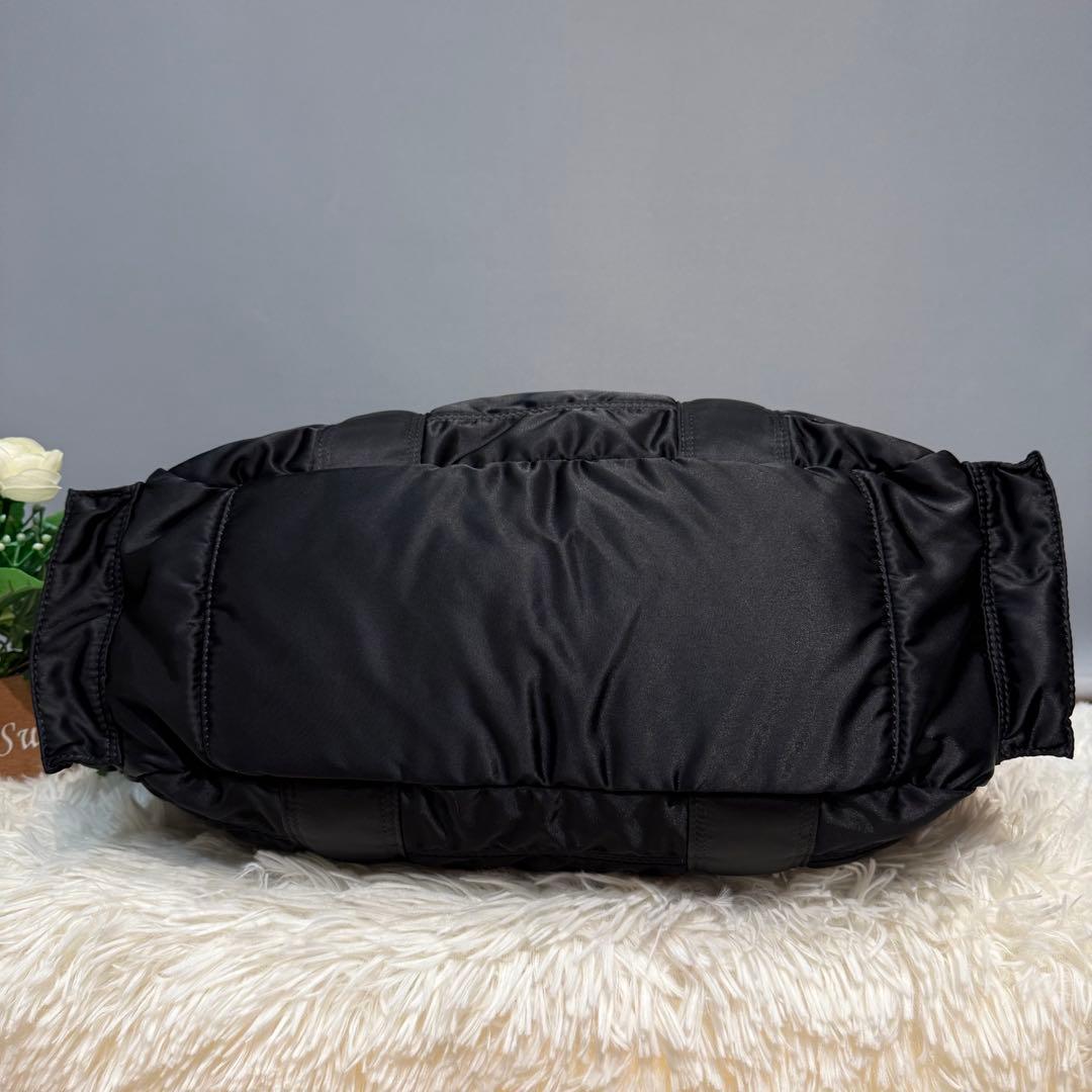 希少【極美品】PORTER TANKER DUFFLE BAG(L) ブラック