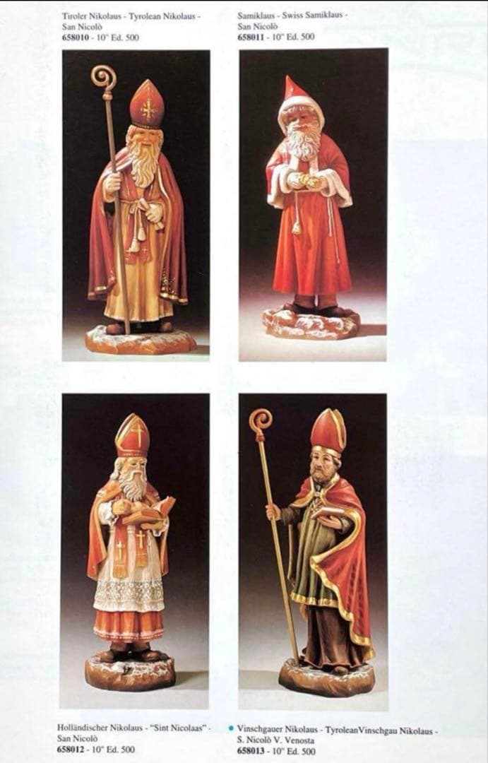 アンリ人形　ANRI ☆クリスマスに…☆ ◆希少◆ 25㎝　【聖ニコラウス・1】